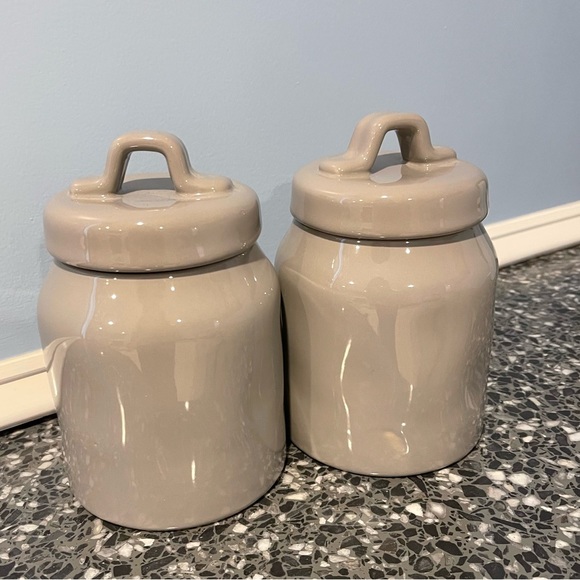 Rae Dunn COOKIES & TEA BABY Canisters - Picture 3 of 5